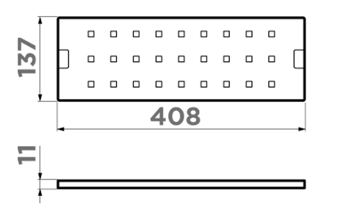 Omoikiri FP-01 PRO-BL Matt, подставка-сушка под тарелки, черный матовый