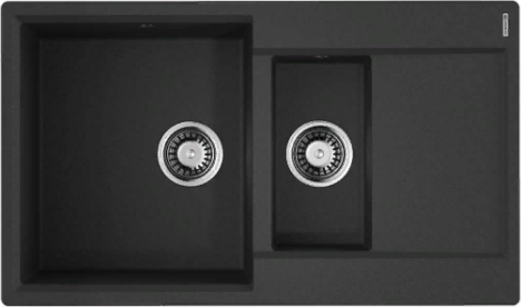 Omoikiri Daisen 86-2-BL, мойка, гранит, черный