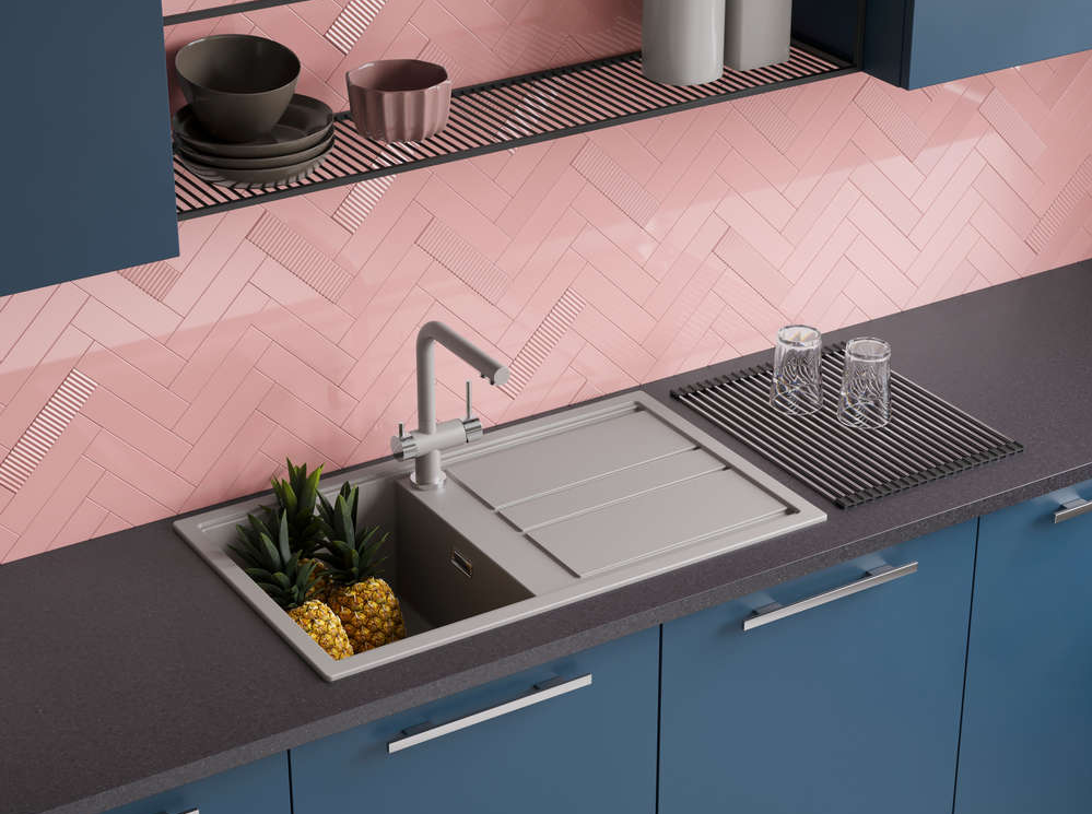 Omoikiri Kitagawa 86-WG, мойка, керамика, ветреный зеленый