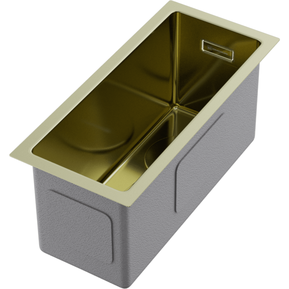 Omoikiri Taki 20-U/IF-LG, мойка, нержавеющая сталь/светлое золото
