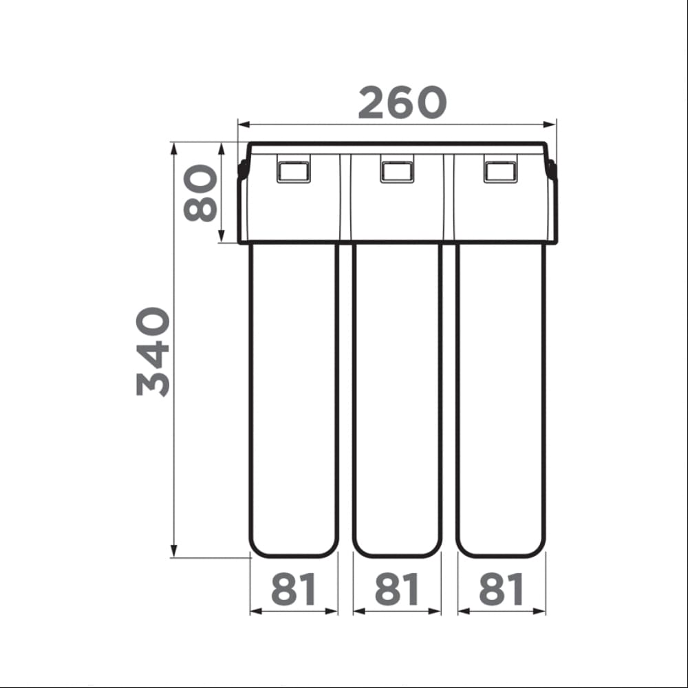 Omoikiri Pure drop 1.0