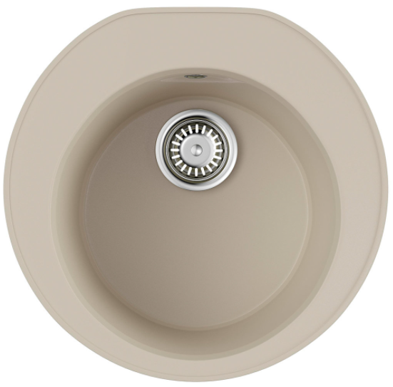 Omoikiri Miya 50R BE, мойка, гранит, ваниль