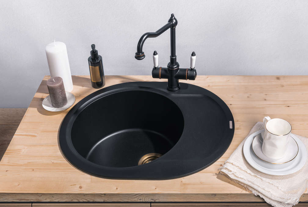 Omoikiri Manmaru 62-CA, мойка, гранит, карамель