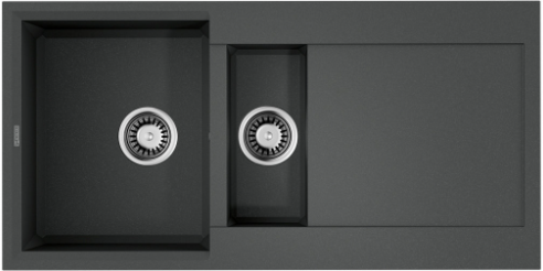 Omoikiri Sakaime 100-2-PL, мойка, гранит, платина