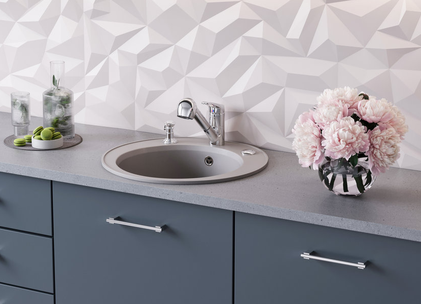 Omoikiri Miya 50R BL, мойка, гранит, черный