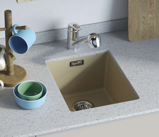 Omoikiri Kata 34-U-BL, мойка, гранит, черный