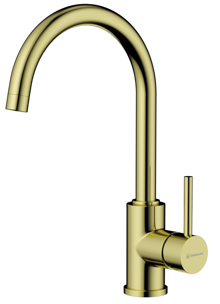Omoikiri Shinagawa-LG, смеситель, светлое золото