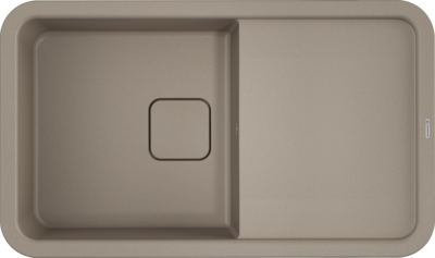 Omoikiri Tasogare 86-SA, мойка, гранит, бежевый