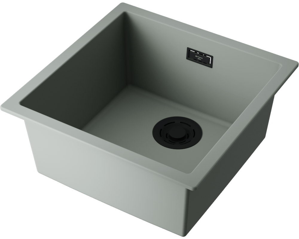 Omoikiri Yamakawa 45-U/I-WG, мойка, керамика, wind green