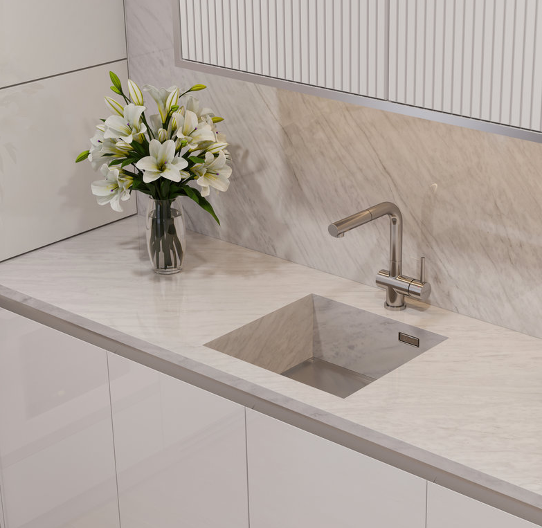 Omoikiri Kasen 48-26 INT GM, мойка, нержавеющая сталь/вороненая сталь