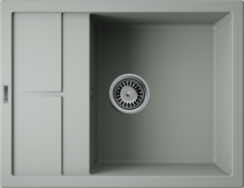 Omoikiri Sumi 65A-WG, мойка, керамика, wind green