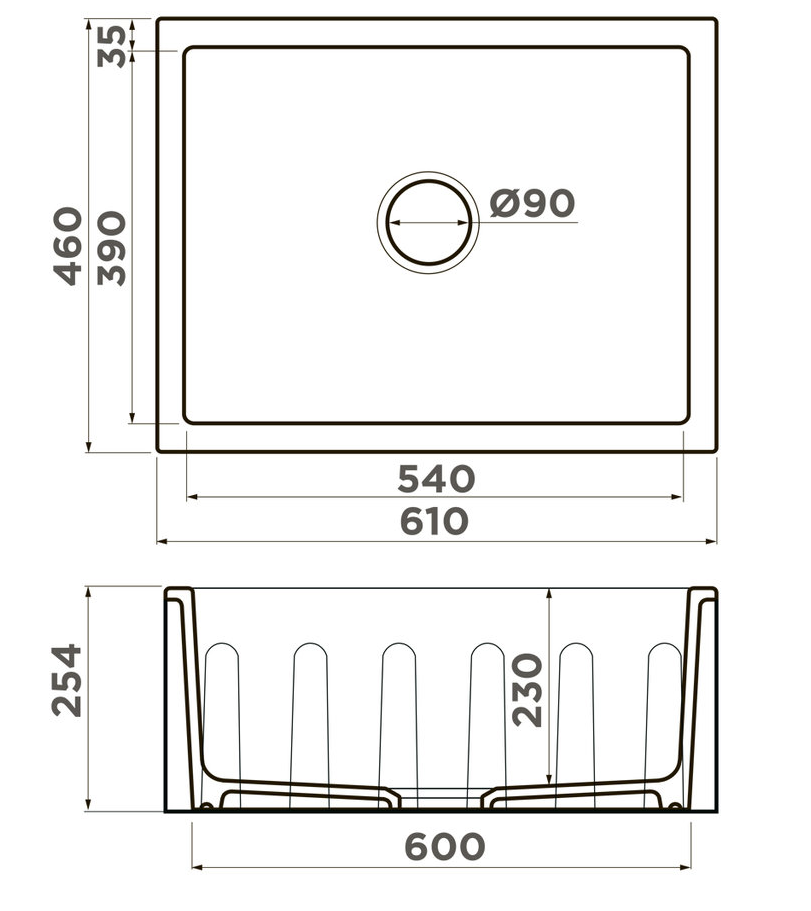 Omoikiri Mikura 61-RG Matt, мойка, керамика, royal green