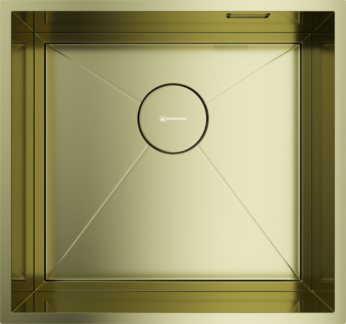 Omoikiri Kasen 48-26 INT LG, мойка, нержавеющая сталь/светлое золото