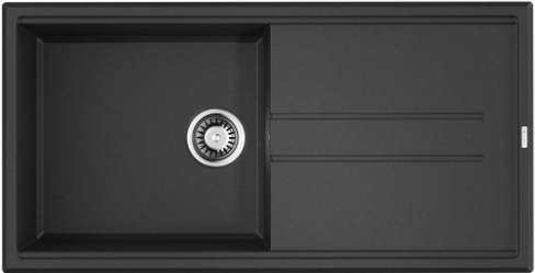 Omoikiri Tedori 100-BL, мойка, гранит, черный
