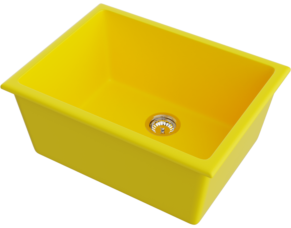 Omoikiri Okinoshima 61-U/I-SL Matt, мойка, керамика, sicilian lemon