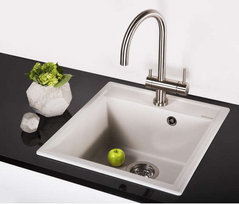 Omoikiri Daisen 46-BL, мойка, гранит, черный