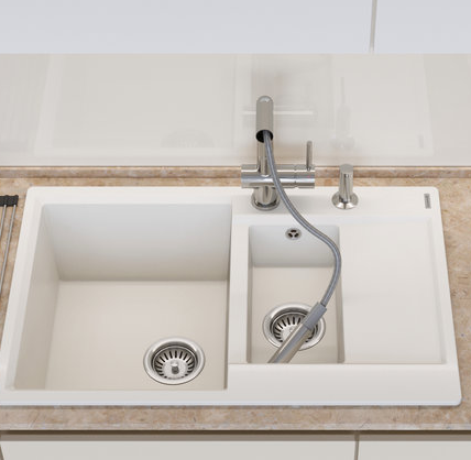 Omoikiri Koriyama-SB-BN, смеситель, нержавеющая сталь