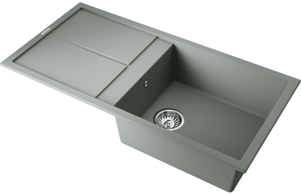 Omoikiri Sumi 100A-WG, мойка, керамика, ветреный зеленый