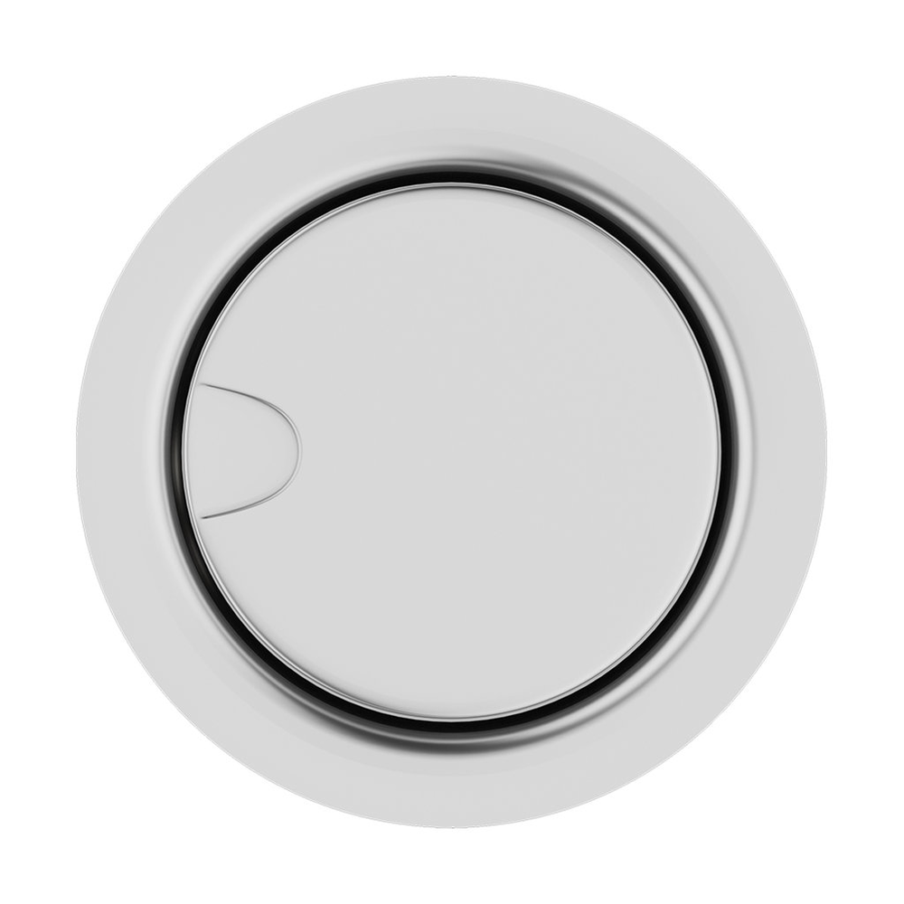 Omoikiri C-05-C Выпуск с декоративной крышкой, нержавеющая сталь/хром