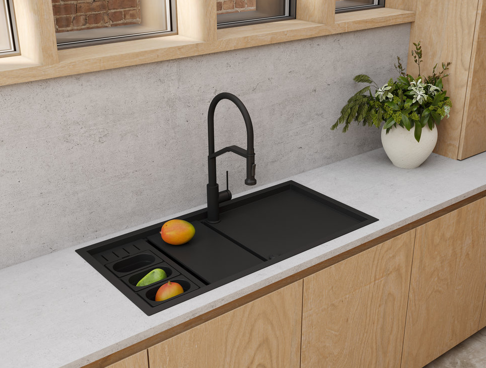 Omoikiri Sintesi 100-WH, мойка, керамика, белый