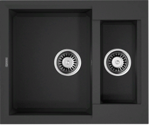 Omoikiri Sakaime 60-2-BL, мойка, гранит, черный