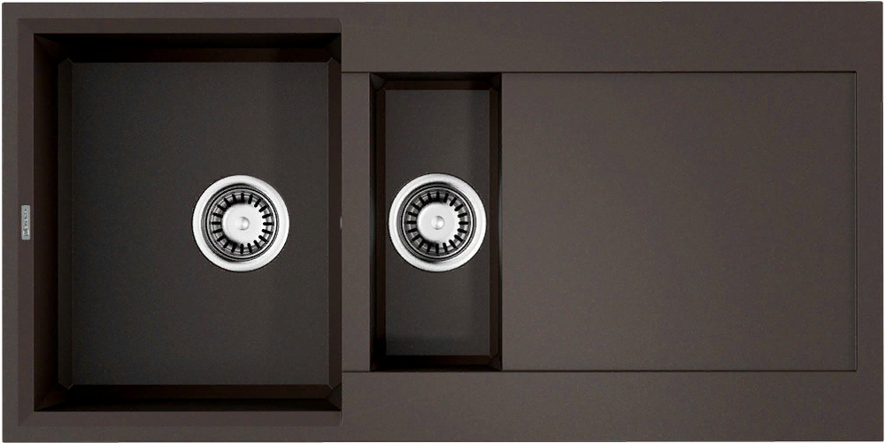 Omoikiri Sakaime 100-2-ES, мойка, гранит, espresso