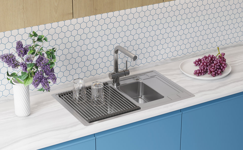 Omoikiri Mizu 78-2-IN, мойка, нержавеющая сталь