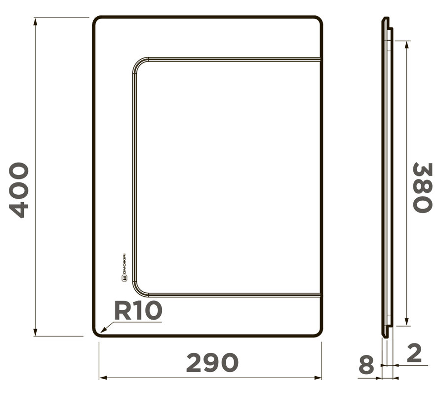 Omoikiri Разделочная доска CB-Basic-380-WD