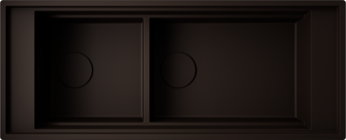 Omoikiri Sintesi Pro 114-2-MO, мойка, керамика, мокко