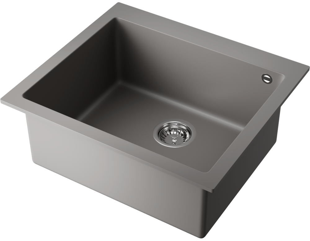 Omoikiri Bosen 57A-GR, мойка, керамика, leningrad grey