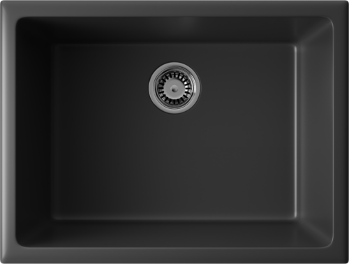 Omoikiri Hitomi-BL Marble, раковина, керамика, черный