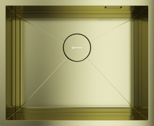 Omoikiri Kasen 54-16 LG, мойка, нержавеющая сталь/светлое золото