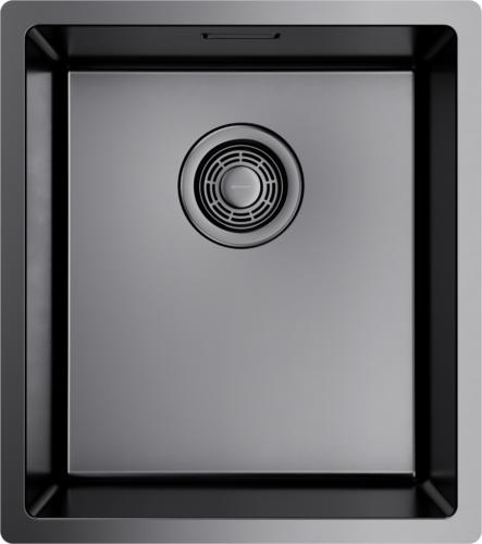 Omoikiri Tadzava 39-U/I-GM, мойка, нержавеющая сталь/вороненая сталь
