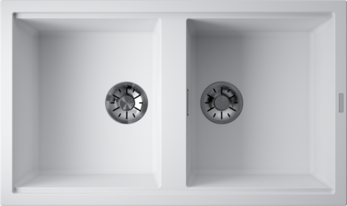 Omoikiri Kitagawa 86-2-WH, мойка, керамика, белый