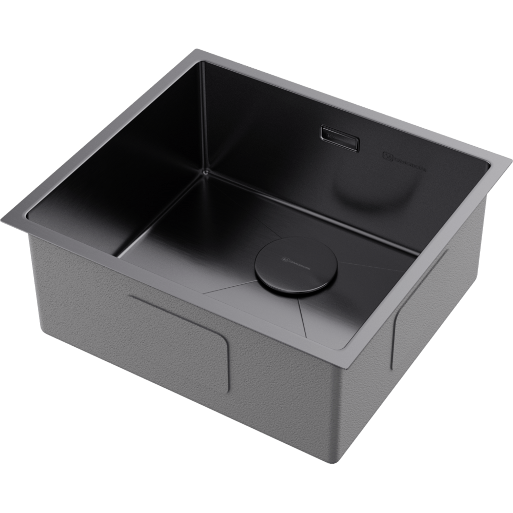 Omoikiri Taki 49-U/IF-GM, мойка, нержавеющая сталь/вороненая сталь 