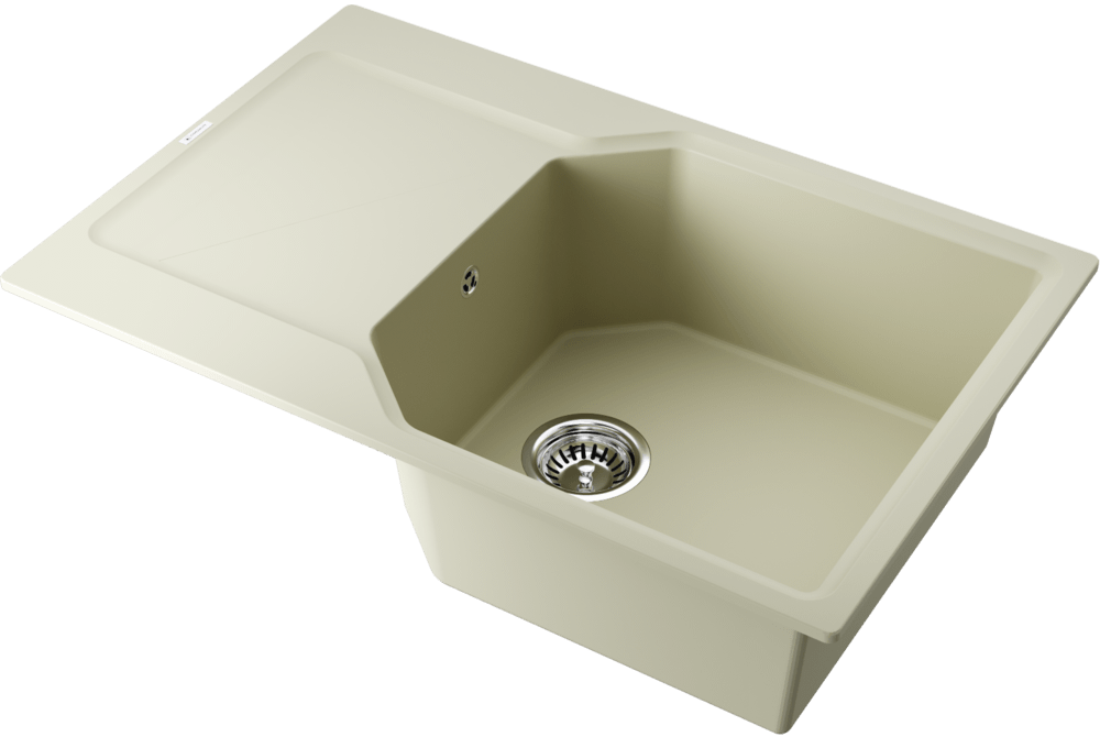 Omoikiri Yonaka 78-LB-BE, мойка, гранит, ваниль