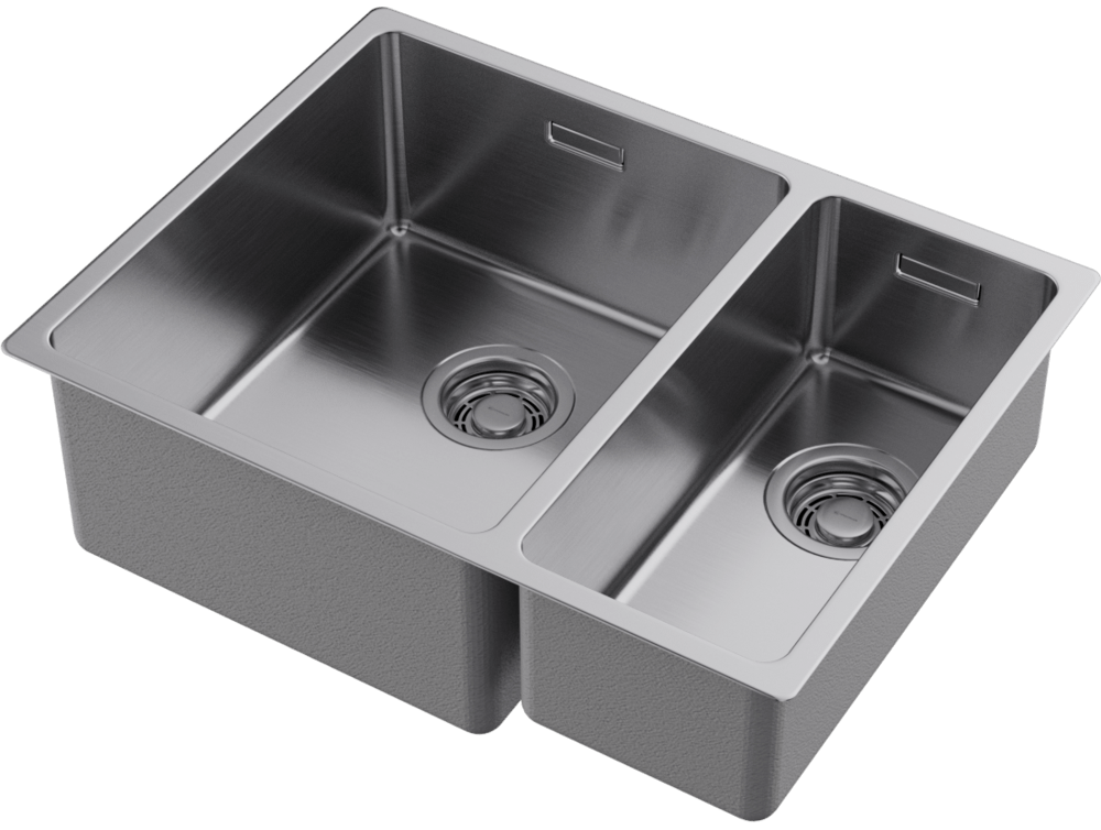 Omoikiri Tadzava 58-2-U/I-IN-L Ultra15, мойка, нержавеющая сталь, чаша слева