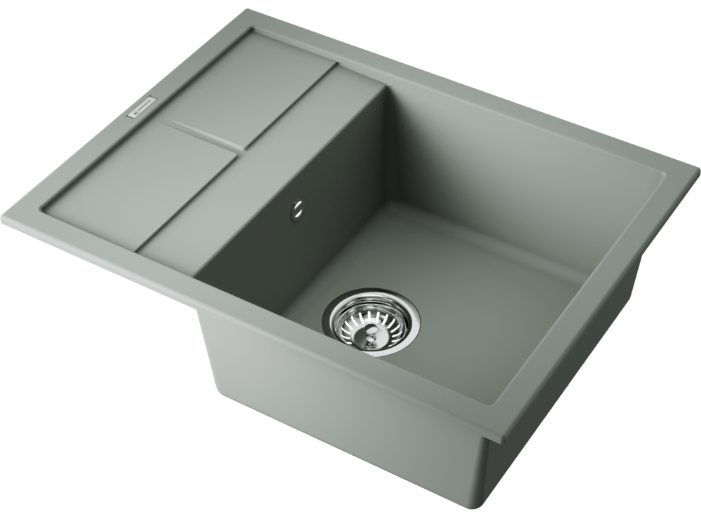 Omoikiri Sumi 65A-WG, мойка, керамика, wind green