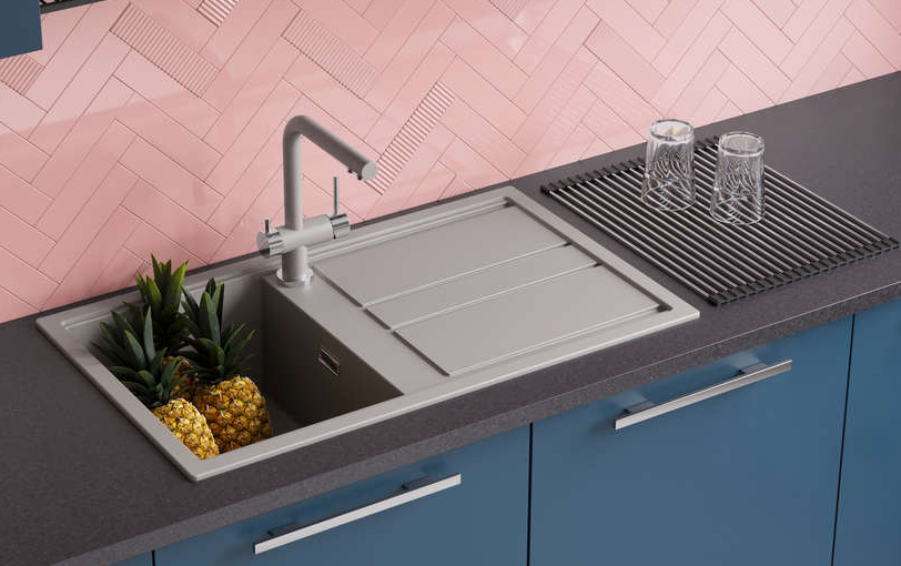 Omoikiri Kitagawa 86-GB, мойка, керамика, графит