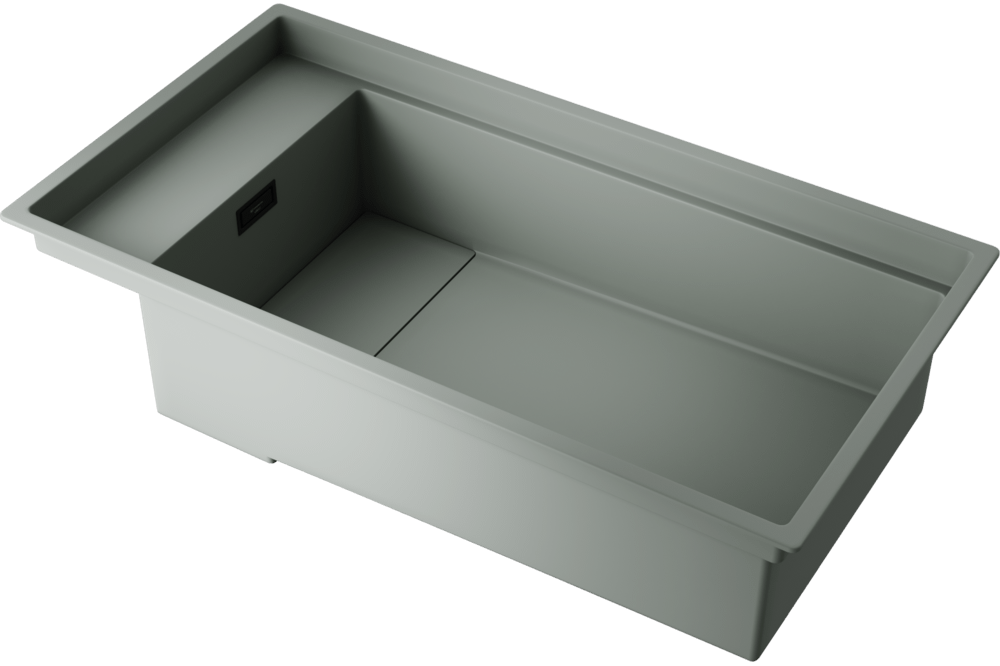 Omoikiri Kinaru 86-U/I WG, мойка, керамика, wind green