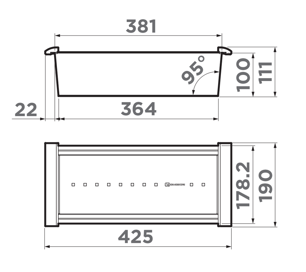 Omoikiri CO-02-GB, коландер, графит