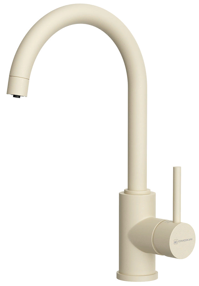 Omoikiri Shinagawa 2 Plus-BE, смеситель, гранит, ваниль