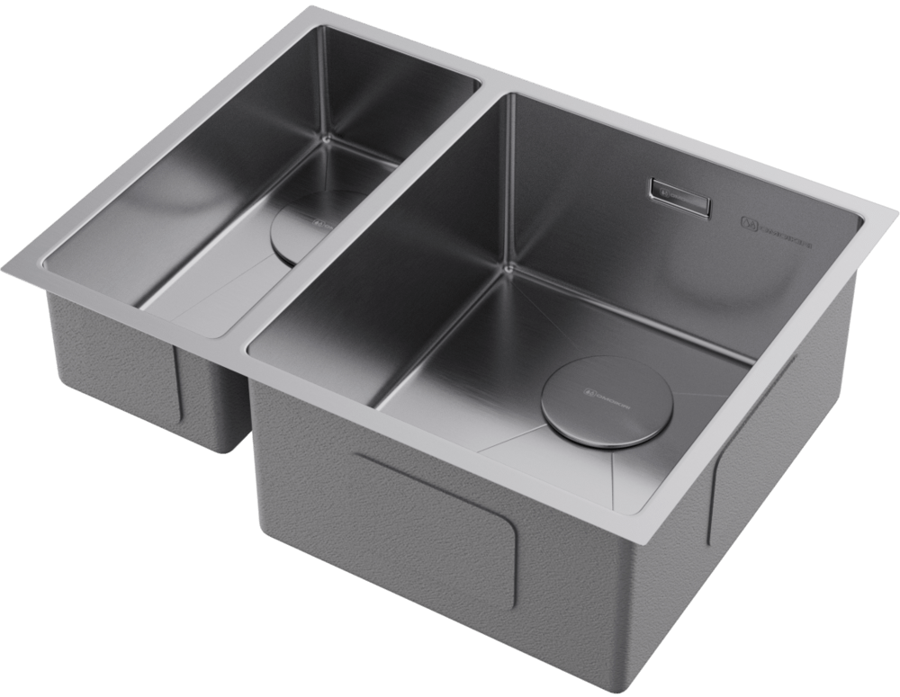 Omoikiri Taki 58-2-U/IF IN-R, мойка, нержавеющая сталь, чаша справа