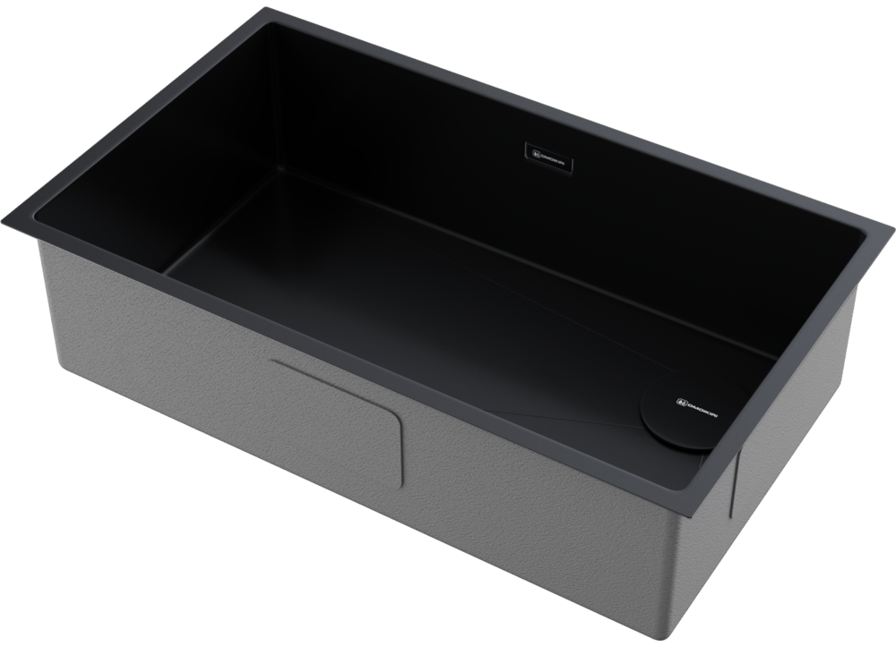 Omoikiri Taki 74-U/IF-GB SIDE, мойка, графит