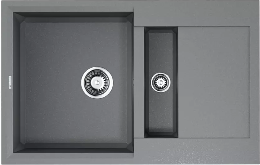 Omoikiri Sakaime 78-2-GR, мойка, гранит, leningrad grey