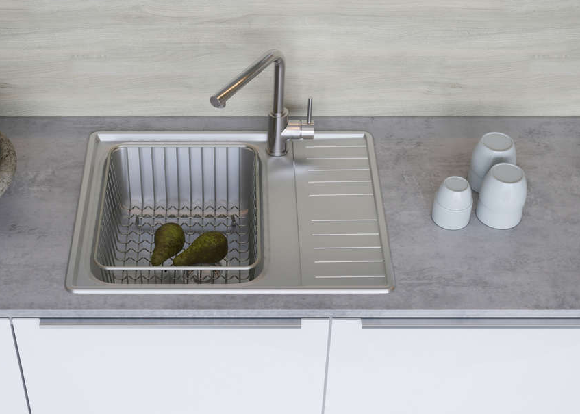 Omoikiri Sagami 63-IN, мойка, оборачиваемая, нерж. сталь