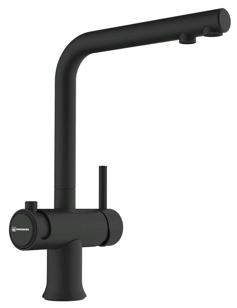 Omoikiri Akisame 86-L Side-GB, мойка, нержавеющая сталь/графит, чаша слева