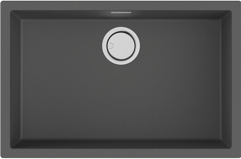 Omoikiri Yamakawa 75T-U/I-PL, мойка, гранит, платина