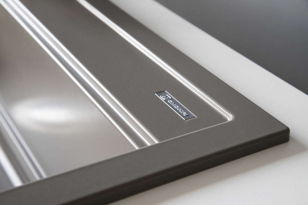 Omoikiri Kitagawa 86-LB-GR, мойка, керамика, leningrad grey