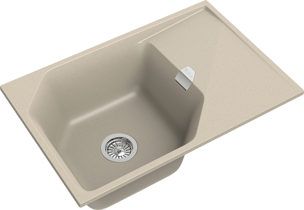 Rivelato LOCUS LS-75 beige scuro, мойка, гранит, темно-бежевый
